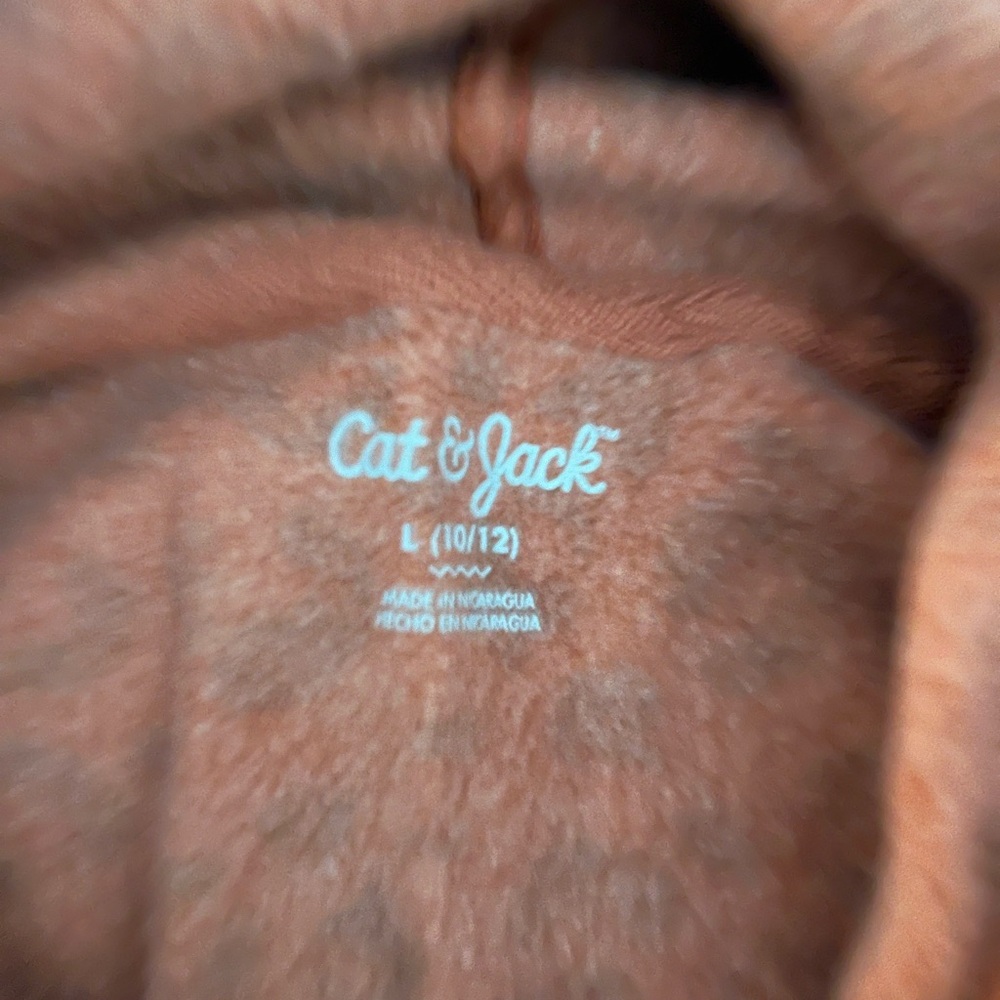 Leopard Print Kids Hoodie - Picture 2 of 3